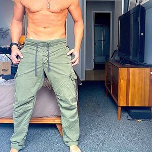 James Perse Poplin Cargo Pants